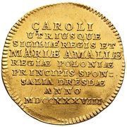 Ducat - August III Sas Drezno mint obverse image