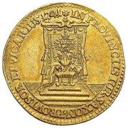 Dukat wikariacki - August III Sas Drezno mint, Polish–Lithuanian Commonwealth, 1741-1742 reverse image