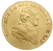 Ducat - Ksawery as Polish Prince Drezno mint obverse image