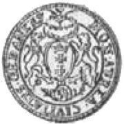 Półtoradukat gdański - Michał Korybut Wiśniowiecki Gdańsk mint reverse image