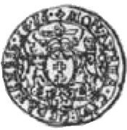 Dwudukat gdański - Władysław IV Waza Gdańsk mint, Polish–Lithuanian Commonwealth, 1634 reverse image
