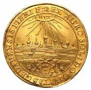 Dwudukat gdański - Jan II Kazimierz Waza Gdańsk mint, Polish–Lithuanian Commonwealth, 1649-1668 reverse image