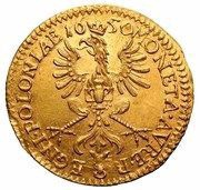 Dwudukat koronny - Jan II Kazimierz Waza Wschowa mint, Polish–Lithuanian Commonwealth, 1650 reverse image