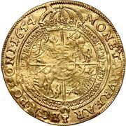 Dwudukat koronny - Jan II Kazimierz Waza Poznań mint, Polish–Lithuanian Commonwealth, 1652-1658 reverse image
