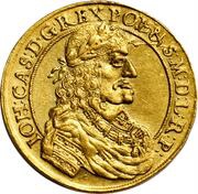 Dwudukat gdański - Jan II Kazimierz Waza Gdańsk mint obverse image