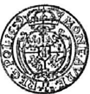 Dwudukat koronny - Jan II Kazimierz Waza Kraków mint, Polish–Lithuanian Commonwealth, 1659 reverse image