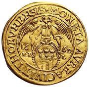 Dwudukat toruński - Jan II Kazimierz Waza Toruń mint, Polish–Lithuanian Commonwealth, 1660-1668 reverse image