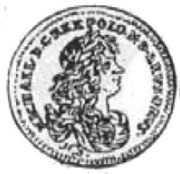 Dwudukat toruński - Michał Korybut Wiśniowiecki Toruń mint obverse image