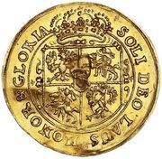 Dwudukat - Jan III Sobieski Bydgoszcz mint, Polish–Lithuanian Commonwealth, 1674-1696 reverse image