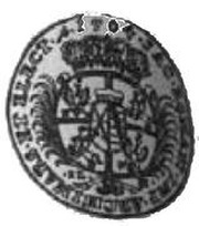 Dwudukat - August II Mocny Drezno mint, Polish–Lithuanian Commonwealth, 1698-1707 reverse image