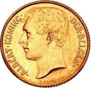 50 Centimes - Albert I Pattern - Dutch text obverse image
