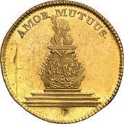 Dwudukat - August III Sas Drezno mint obverse image