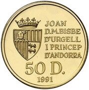 50 Diners - Joan Martí i Alanis Pyrenean Chamois obverse image