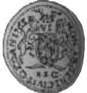 Dwudukat gdański - Stanisław August Poniatowski Gdańsk mint, Polish–Lithuanian Commonwealth, 1765 reverse image