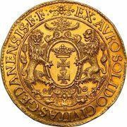 Trzydukat gdański - Sigismund III Vasa Gdańsk mint, Polish–Lithuanian Commonwealth, 1617 reverse image