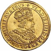 Trzydukat gdański - Władysław IV Waza Gdańsk mint obverse image