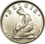50 Centimes Dutch text obverse image