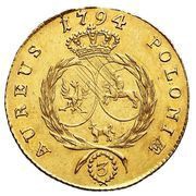 Stanislador / Trzydukat koronny - Stanisław August Poniatowski Warszawa mint, Polish–Lithuanian Commonwealth, 1794 reverse image