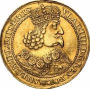 Czterodukat gdański - Władysław IV Waza Gdańsk mint obverse image