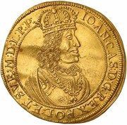 Czterodukat toruński - Jan II Kazimierz Waza Toruń mint obverse image