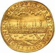 Czterodukat toruński - Jan II Kazimierz Waza Toruń mint, Polish–Lithuanian Commonwealth, 1655 reverse image
