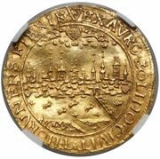 Czterodukat toruński - Jan II Kazimierz Waza Toruń mint, Polish–Lithuanian Commonwealth, 1659 reverse image