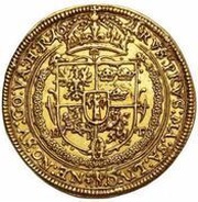 Półportugał litewski / Pięciodukat litewski - Sigismund III Vasa Wilno mint, Polish–Lithuanian Commonwealth, 1618-1623 reverse image