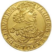 Pięciodukat koronny - Władysław IV Waza Bydgoszcz mint obverse image