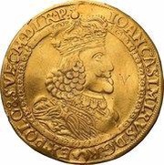 Pięciodukat koronny - Jan II Kazimierz Waza Poznań mint obverse image