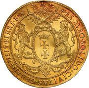 7 Dukat gdański - Sigismund III Vasa Gdańsk mint, Polish–Lithuanian Commonwealth, 1614 reverse image