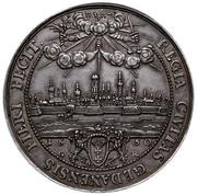 Ośmiodukat gdański - Jan II Kazimierz Waza Gdańsk mint, Polish–Lithuanian Commonwealth, 1650 reverse image