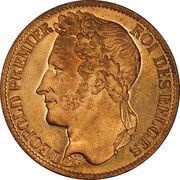 1 Franc - Léopold I Pattern obverse image