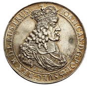 Ośmiodukat gdański - Jan II Kazimierz Waza Gdańsk mint obverse image