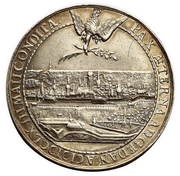 Ośmiodukat gdański - Jan II Kazimierz Waza Gdańsk mint, Polish–Lithuanian Commonwealth, 1660 reverse image