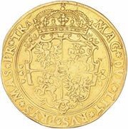 Dziesięciodukat litewski - Stefan Batory Wilno mint, Polish–Lithuanian Commonwealth, 1580 reverse image