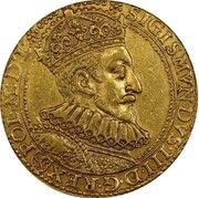 10 Ducats Portugał koronny) - Sigismund III Vasa (Malbork mint obverse image
