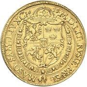 Portugał koronny - Sigismund III Vasa Kraków mint, Polish–Lithuanian Commonwealth, 1612 reverse image