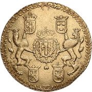 Portugał koronny - Sigismund III Vasa Bydgoszcz mint, Polish–Lithuanian Commonwealth, 1630 reverse image