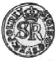 1 Fyrk - Sigismund III Vasa Sztokholm mint obverse image