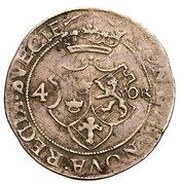 4 Öre - Sigismund III Vasa Sztokholm mint, Polish–Lithuanian Commonwealth, 1594-1598 reverse image
