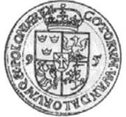 ½ Talar - Sigismund III Vasa Sztokholm mint, Polish–Lithuanian Commonwealth, 1594-1597 reverse image