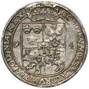1 Talar - Sigismund III Vasa Sztokholm mint, Polish–Lithuanian Commonwealth, 1594-1598 reverse image