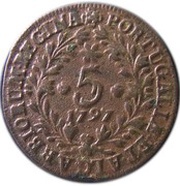5 Réis - Maria I reverse image
