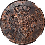 20 Réis - Maria I obverse image