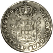 75 Réis - Maria I obverse image