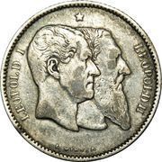 1 Franc - Leopold II Independence obverse image