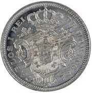 10 Réis - Carlos I Pattern obverse image