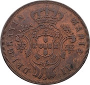 20 Réis - Maria II obverse image