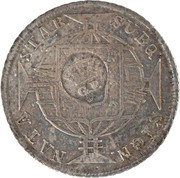 300 Réis Countermark "Crowned G.P." over 320 Réis, Brazil obverse image