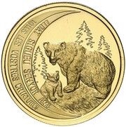 50 Diners - Joan Martí i Alanis Brown Bear, Andorra, 1992 reverse image